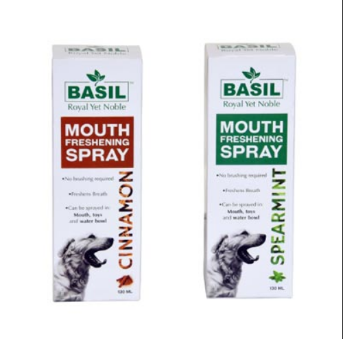 Basil Mouth Freshening Spray petstreetonline