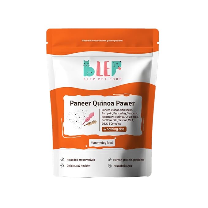 Blep Fresh Human Grade Wet Food Paneer Quinoa & MIx Veggies 300G Pack