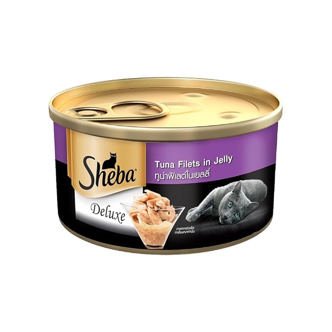 Sheba Deluxe - Tuna Filets in Jelly - Can