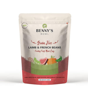 Benny's Bowl Grain Free Lamb & French Beans 300G