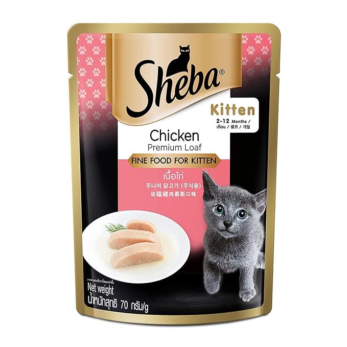 Sheba Chicken Premium Loaf - Kitten