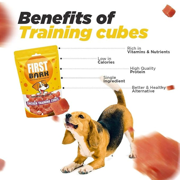 First Bark - Chicken Training Cubes