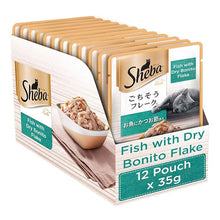 Load image into Gallery viewer, Sheba - Fish with Dry Bonito Flake in Gravy - Pouch
