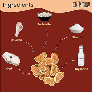 Chip Chops - Chicken & Cod Roll