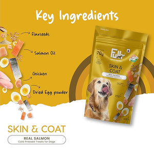 Fullr Skin & Coat Dog Treats 70G