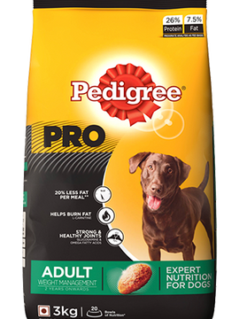 Pedigree Pro - Weight Management Dog Dry Food