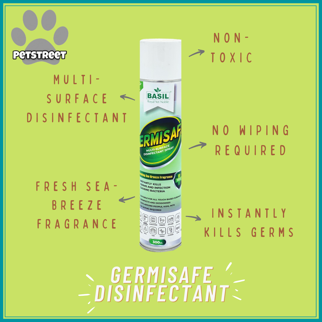 Basil Germisafe Multi Surface Disinfectant Spray